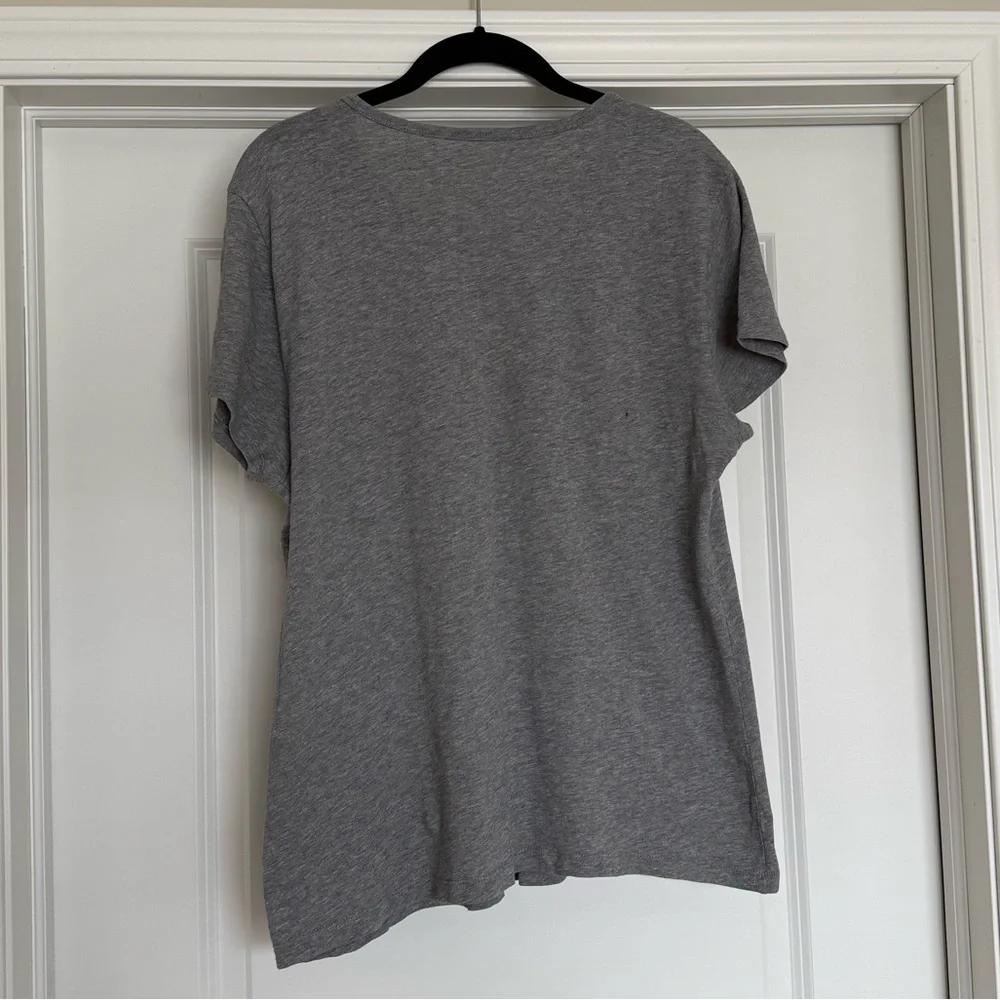 J. Crew Crewnck Gray Studio Tee | XL - Picture 4 of 4